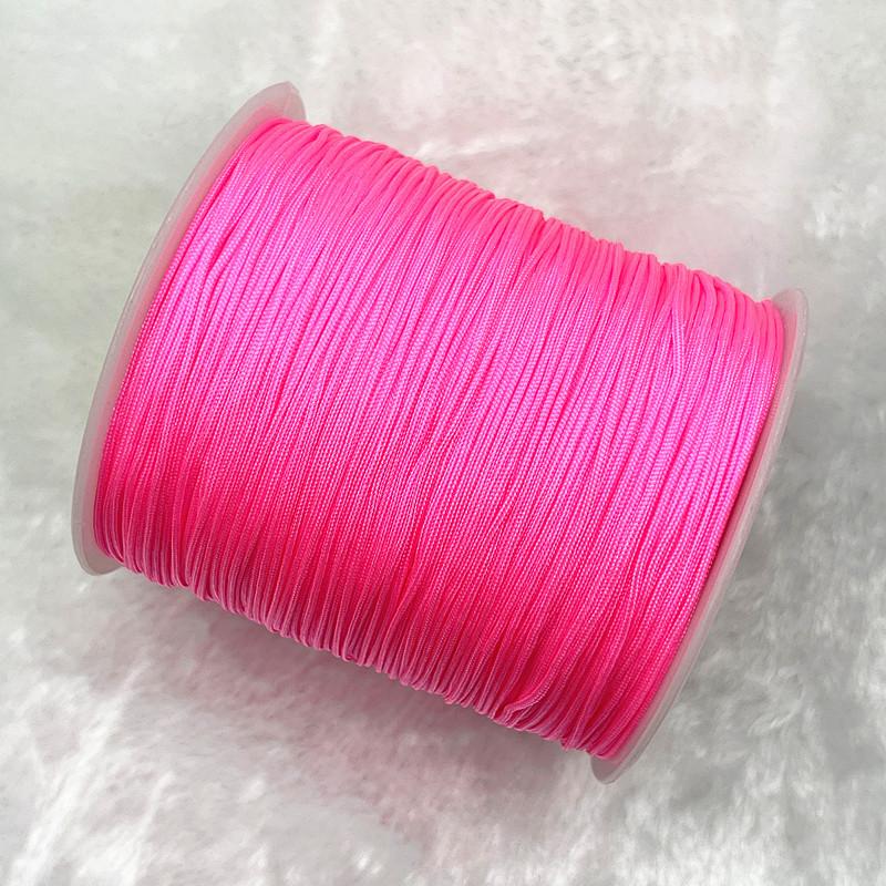 10Meters/lot 1.0mm Nylon Cord Thread Chinese Knot Macrame Cord Bracelet Braided String DIY Tassels Beading String Thread