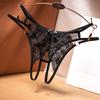 Sexy Dessous Damenhöschen, Schrittöffnung, transparente G-Strings, Tangas, solide Schleife, Unterwäsche für Damen, Damen-Spitzenhöschen