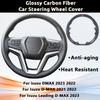 Autostuurhoes Voor isuzu DMAX Voor Isuzu D-MAX Voor Isuzu Leading D-MAX UV-bescherming Anti-aging Glanzend Koolstofvezel Leer