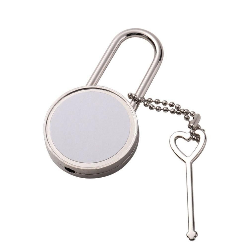 Square Shaped Thermal Transfer Lock Round Shaped Heart Shaped Lock Love Lock  Tourist Attraction