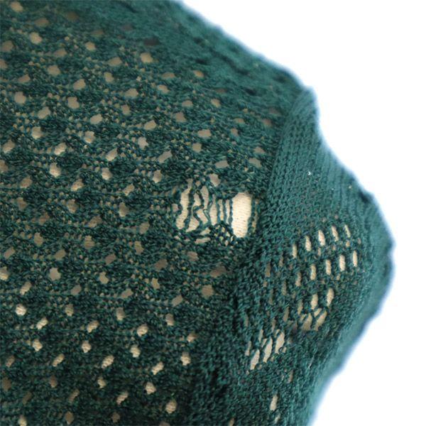 CELFORD unused 7 minutes sleeve knit Long dress 36 green Women Used