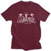 Custom Horror Punk Rock Misfits Skull Tshirts for Men Short Sleeve Casual T Shirt Fashion Tshirt Slim Fit 100 Cotton Tee Gift