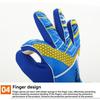 Loogdeel Football Goalkeeper Gloves Finger Protect Thickened Anti-slip Wear-resistant Adult Child Soccer Training Sports Gloves