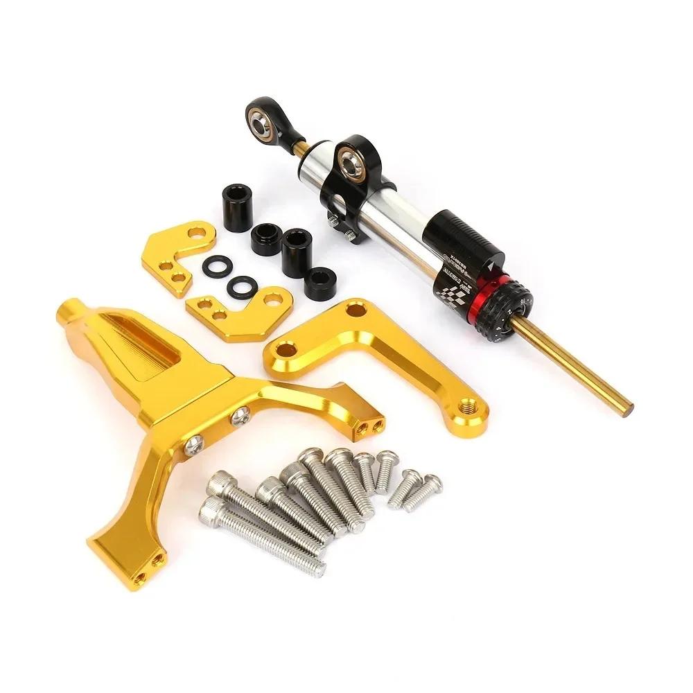 New Speed Wobble Safety Accessories For YAMAHA MT-09 MT09 2024 2025 Motorcycle Steering Damper Bracket Stabilizer Support