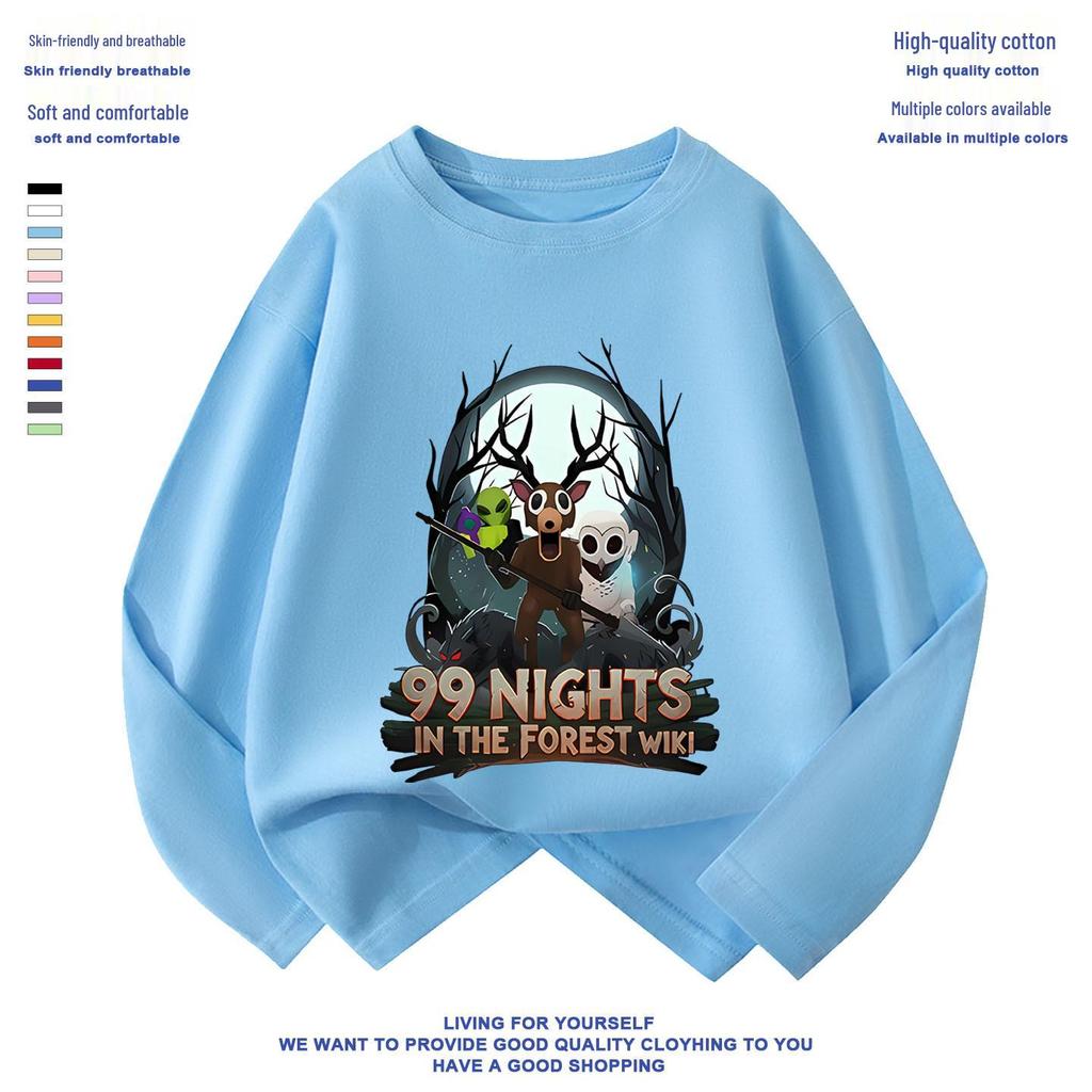 99 Nights in the Forest: Deer & Owl Kids' Fashion Base Layer