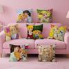 Anime Ccandy Cute Candy   Cushion Cover Inches Farmhouse Decor Home Throw Pillow Covers for Couch Decorations