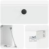 Wall Mounted TV Cabinet 59.5 x 31 x 30 cm White Engineered Wood