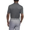 Adidas Solid Logo Micro-Flag Golf Polo Shirt Men Tops Dark-Grey HA9158