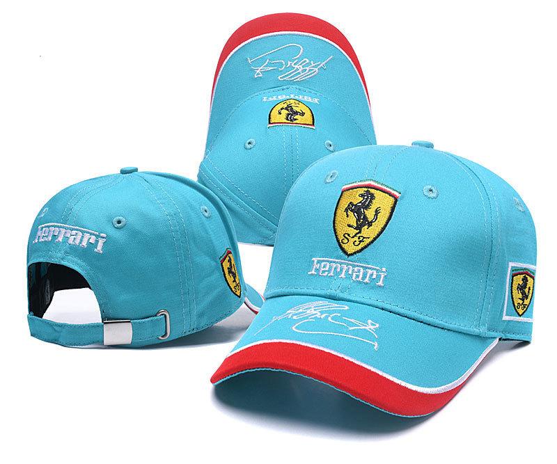Fashion F1 Ferrari Fan Racing Men's Sun Hats Team Outdoor Baseball Caps For Ferrari Stradale Roma 488 Spider SF90 Accessories