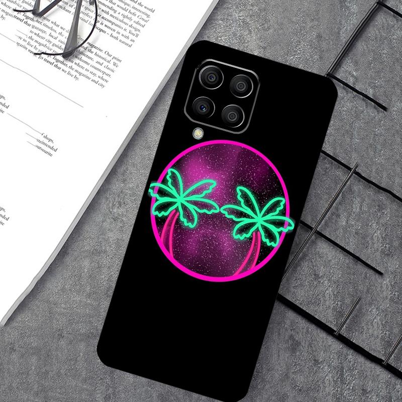 Stars Space Palm Trees Case For Samsung Galaxy M35 M21 M12 M13 M14 M15 M06 M16 M36 M56 M31 M53 M32 M52 M55 M34 M54