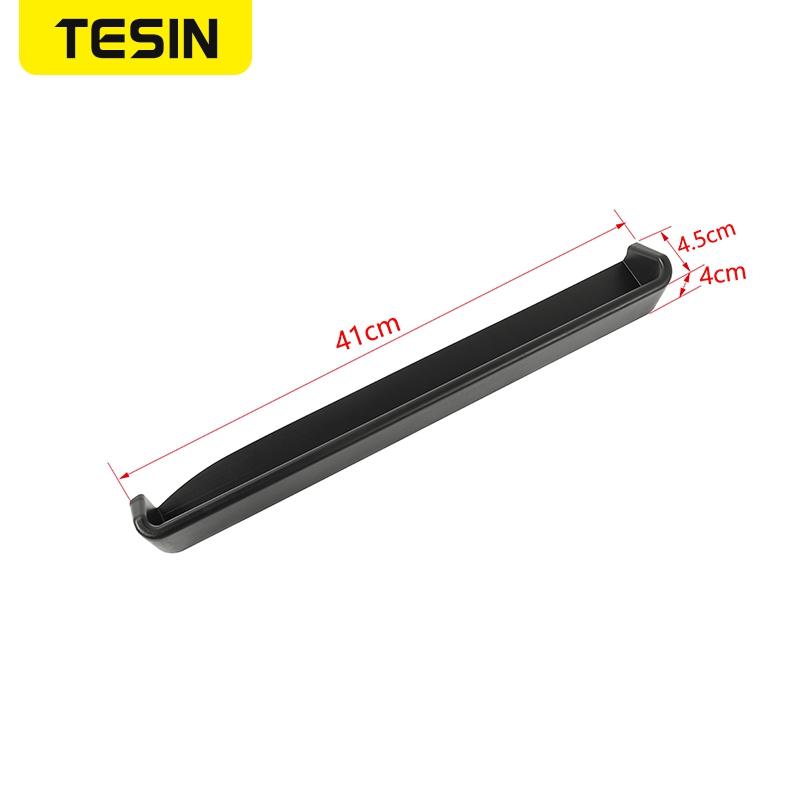 TESIN Car Co-Pilot Armrest Grab Handle Storage Box Passenger Organizers for Toyota 4Runner 2014 Up ABS Car Interior