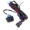 LED Light Bar Wiring Harness Kit 16AWG On Off 2 Gang Rocker Switch Panel Power Relay Fusing Terminal Block for ATV Car