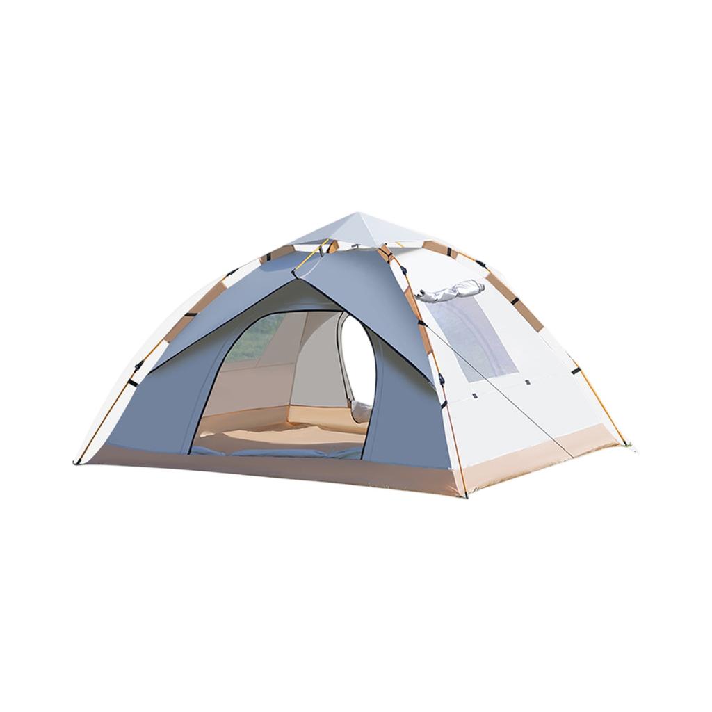 Two,Door Two,Window Outdoor Folding Tent, Portable Camping Tent for Travel, Hiking, and Backyard Activities