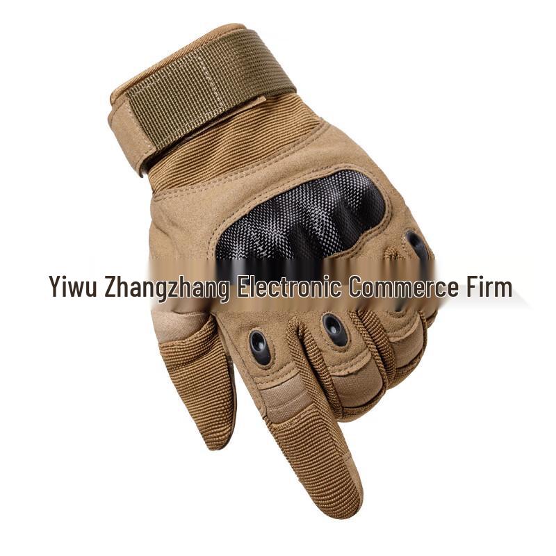 Men s Tactical Full Finger Hard Shell Touchscreen Gloves