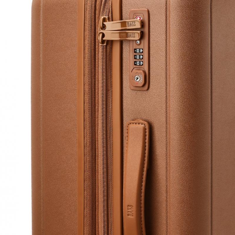 Daks Brown Polycarbonate Hard Case 25 Inch Dbba6e520w2