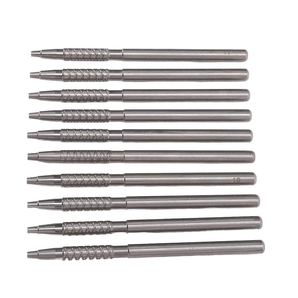 10Pcs Watch Hands Presser Stainless Steel 0 0.6 0.7 0.8 0.9 1 1.1 1.2 1.3 1.4mm Watch Hands Setting