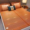2026 Summer Bamboo Mat: Foldable, Double-Sided Cool Mat for Dormitory Bunk Beds with Free Shipping