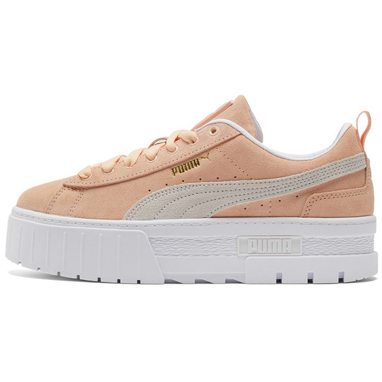 Puma Mayze Thick Sole Sports Low Top Sneakers Women sneakers Pink White 380784-03