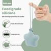 3PCS/Set Silicone Nipple Storage Bag For Newborns Food Grade Personalized Kids Pacifier Holder Portable Star Shape Nipple Case