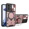 Luxury Shockproof Armor Case For Xiaomi Mi 11T 12T 13 Pro Lite Mi11T Mi12T 5G Anti Shock Ring Stand Holder Full Slide Cap Covers