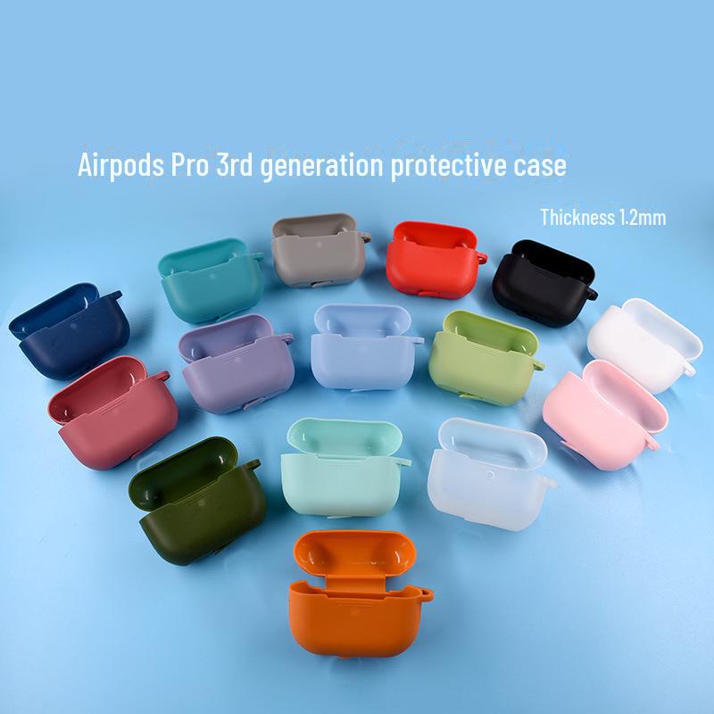 Protective Silicone Case for Apple AirPods Pro 2 (3rd Gen) Wireless Earbuds