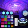 Starry Projector with Bluetooth Speaker Galaxy Night Light for Bedroom 360° Starry Sky & Nebula Projection Remote Control Gift