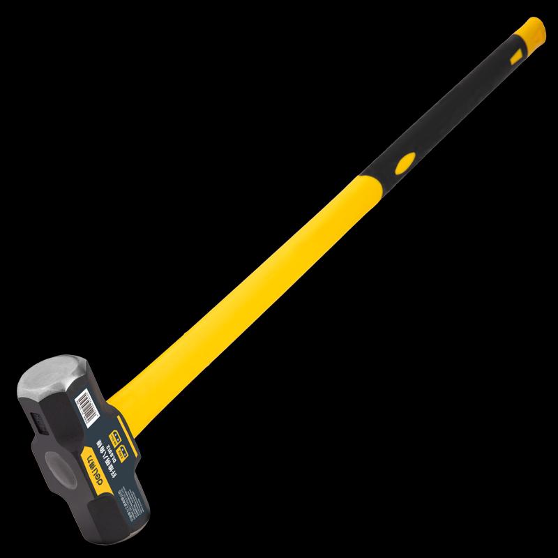 Deli Heavy-Duty Fiber Handle Octagonal Hammer