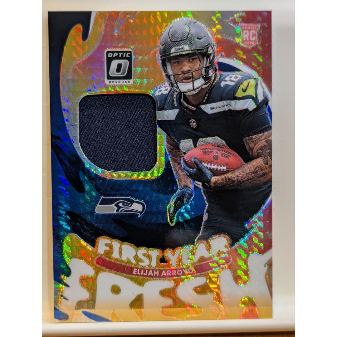 Used ELIJAH ARROYO NFL Seahawks PANINI PRIZM RC