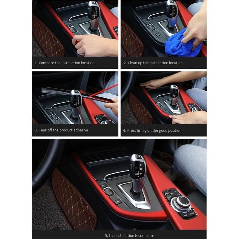 Pentru BMW Seria 3 4 3GT F30 F31 F32 F34 F36 320Li Accesorii Auto Panou Schimbător Viteze Control Bandă Decorativă