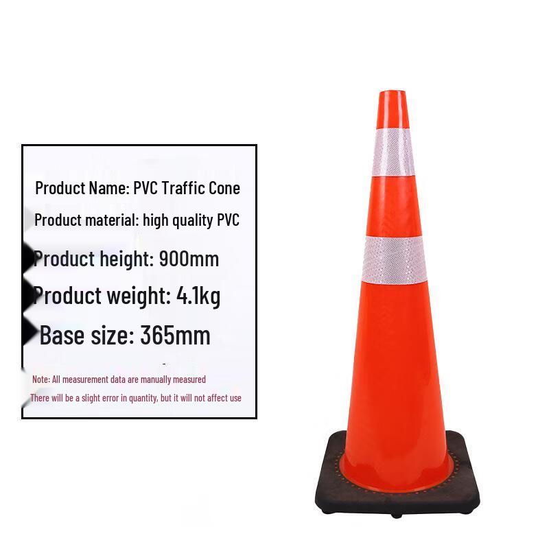 Reflective Traffic Warning Cone 90cm