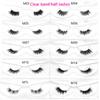 FOXESJI Mink Half Lashes Extension Natural Daily Reusable Short Strip Eye Lashes Mink Fluffy Soft Half False Eyelashes Make Up