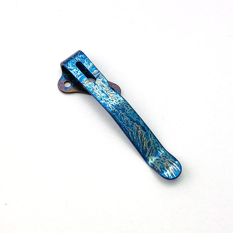 

Зажим для ножа из титанового сплава, зажим для карманного ножа, глубокий зажим для переноски, для складного карманного ножа Demko AD20/20.5, аксессуары для самостоятельного изготовления 1 pcs