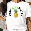 Sustainability Pineapple Aloha Aina T Shirt Adult Cotton Vintage Stretched Fashion Graphic Slightly