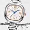 Naviforce Original Watch Women Waterpoof Stainless Steel Square Wristwatch Casual Elegant Ladies Watch Roman Numerals Dial NF5042