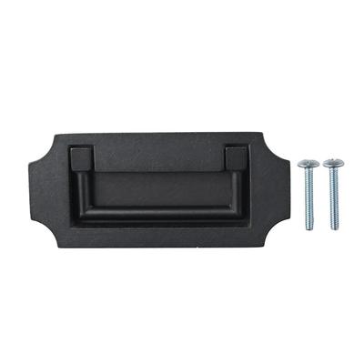 2 stuks Zinklegering Verborgen Ladehandgreep 3.9*1.8 Inch Trekring Deur Praktische Ladehandgreep Kasten