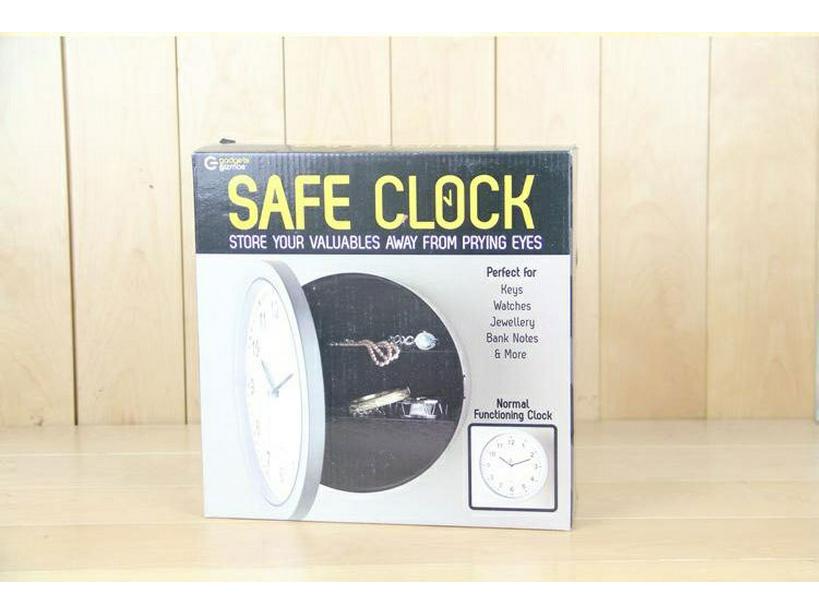 European Style Wall Clock with Hidden Jewelry Storage – Decorative and Personalized Home Décor