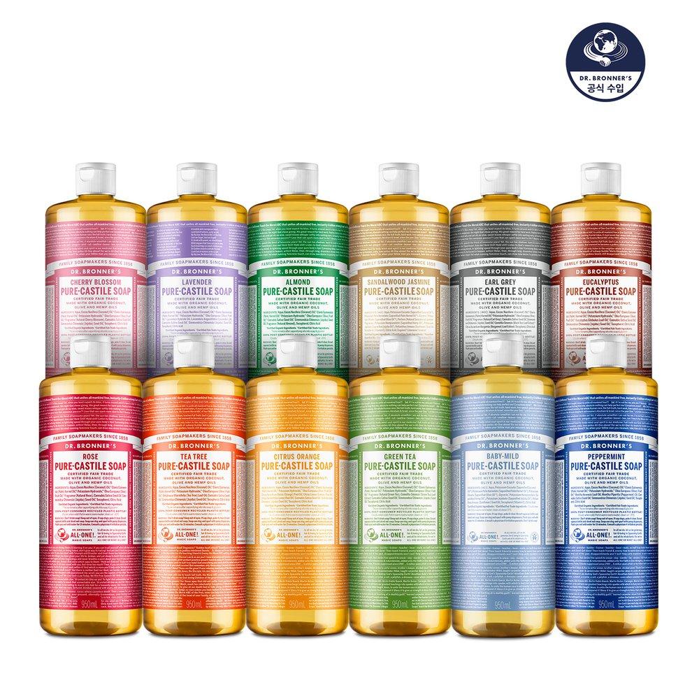 

DR. BRONNER S Pure Castile Soap 950ml Sandalwood Jasmine 950ml
