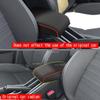 For HONDA WR-V WRV DG5 Series 2024 2025 leather Center Console Armrest Box Cover Pad Anti-Scratch Armrest Cushion accessories Cu