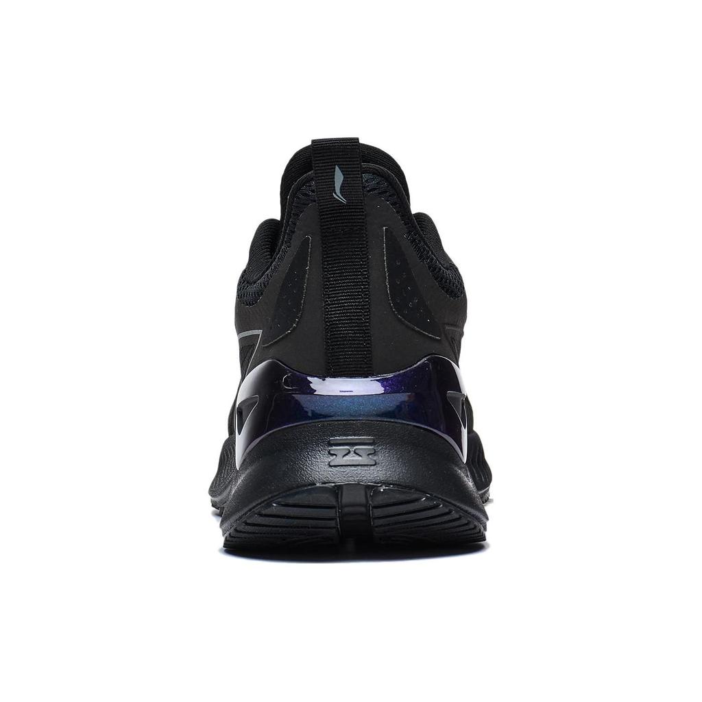 Li Ning Yue Ying Element Non-Slip Durable Low-Top Running Shoes Men sneakers Black Gray ARHT023-2
