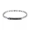 Bracelet Iconique en Acier avec Pierre Synthétique JM424AVD58 Pour Homme