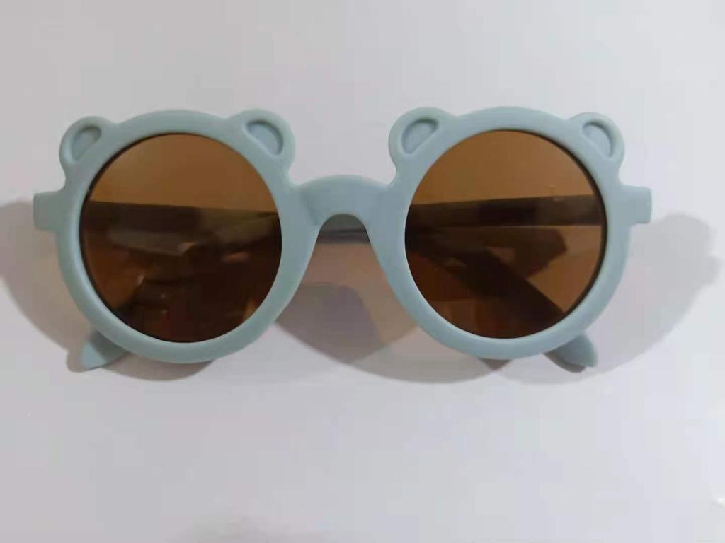 Denmark Matte Round UV400 Foldable Children's Sunglasses