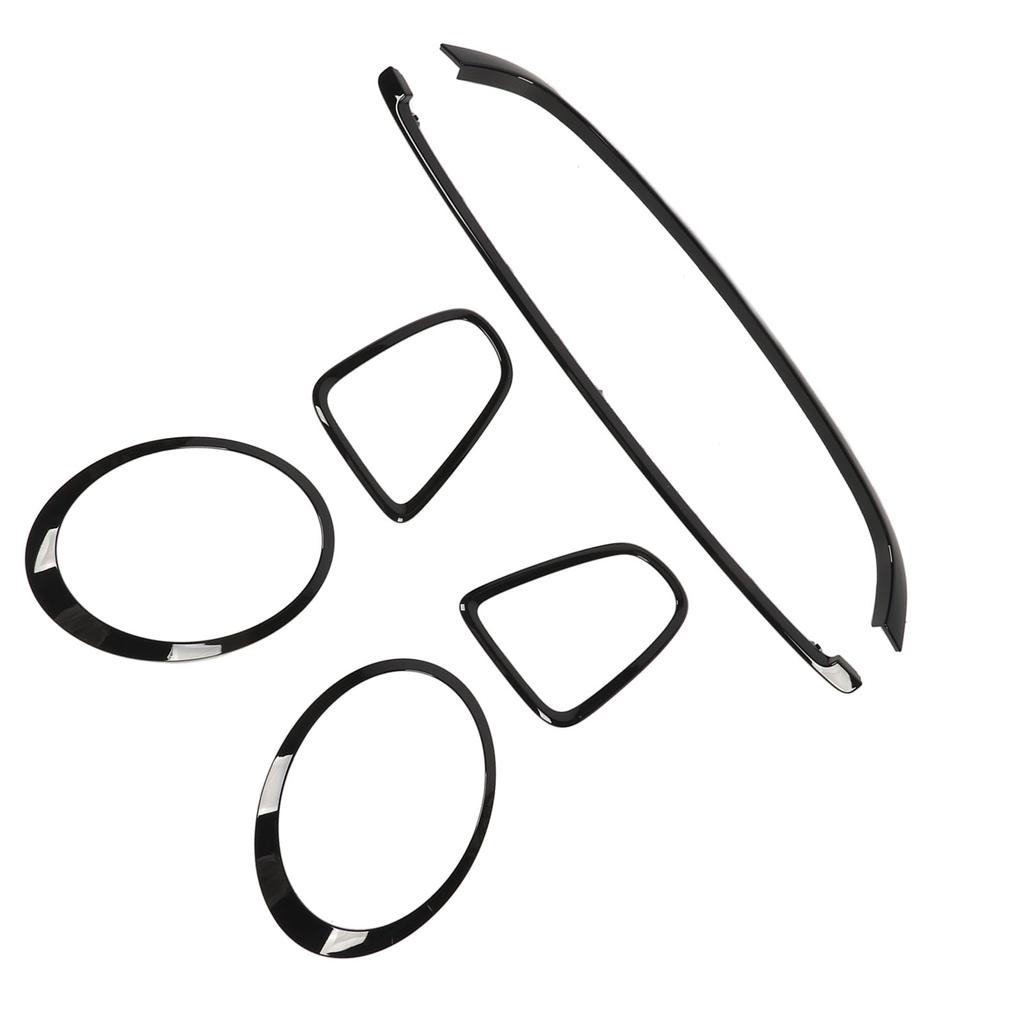 Headlight Trim Ring 51137149906 Tail Light Frame Trim Ring Cover Grille Hood Trim Moulding for Clubman R55 Hatchback R56