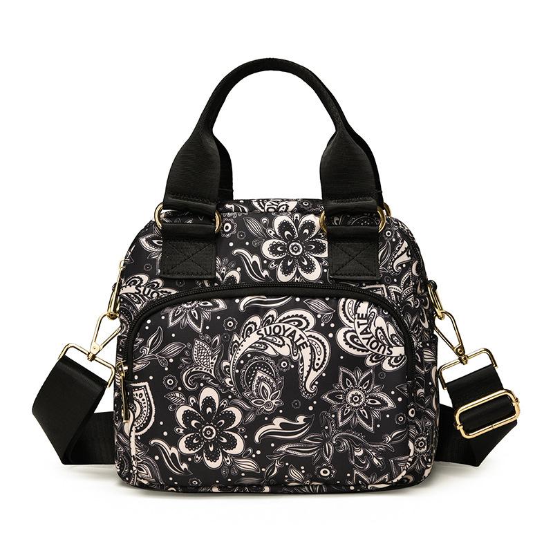 Handbag, Trendy Women s Shoulder Bag, Lightweight and Waterproof Nylon Cloth Bag, High-end Commuting Bag