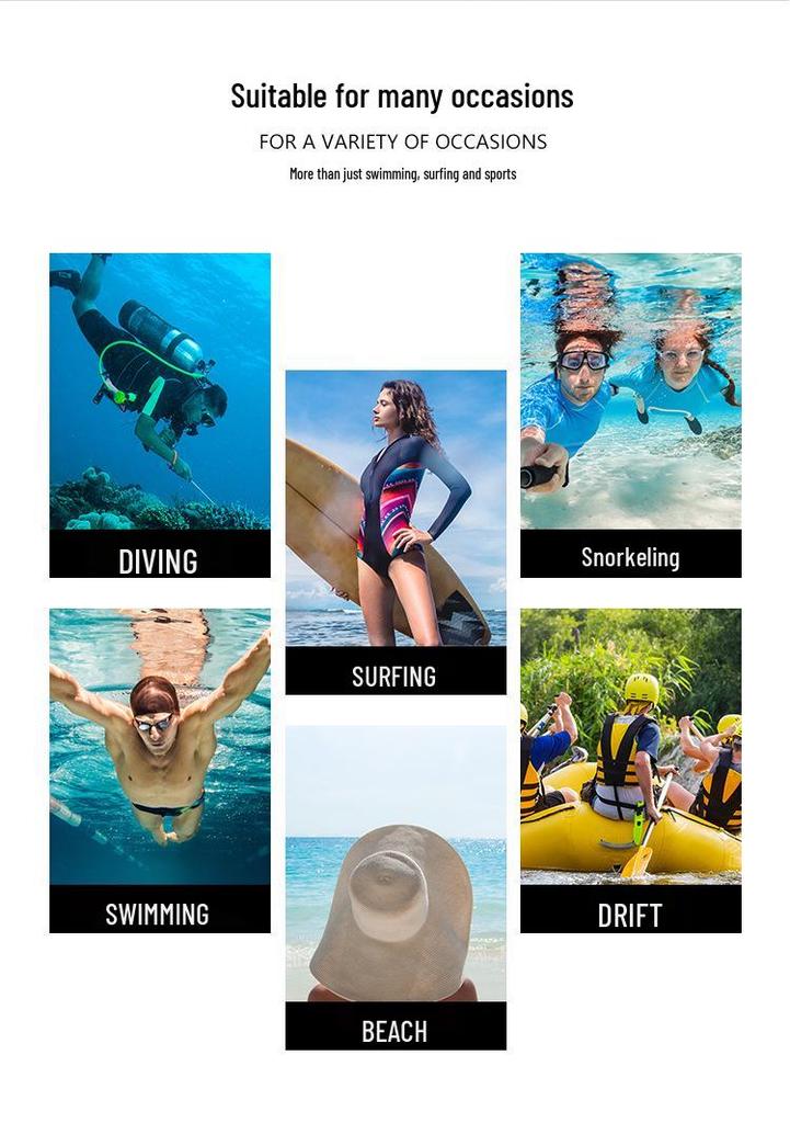Diving & Snorkeling Gloves: 3/5mm Anti-Slip, Anti-Scratch, Wear-Resistant, Warm. Ideal for Winter Swimming & Fishing.