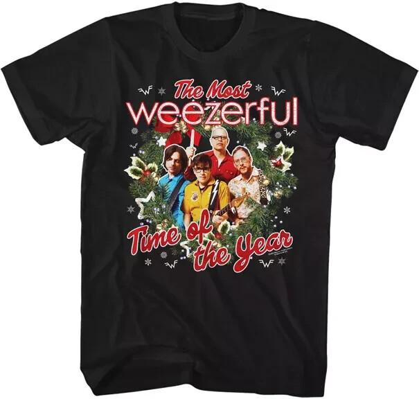 Weezer The Most Weezerful Time Of Year Christmas Unisex T Shirt HH03785 S