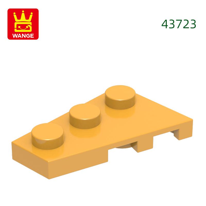 

156Pcs/lot 43723 2x3 Left Wedge Plate Creating Modules Custom Build Accessories Fits Including Bricks Children Kids Toysets Gift Option Box about 156pcs