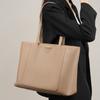 Premium sense large capacity large bag women's new trendy commuter tote bag versatile single shoulder leather women's bag