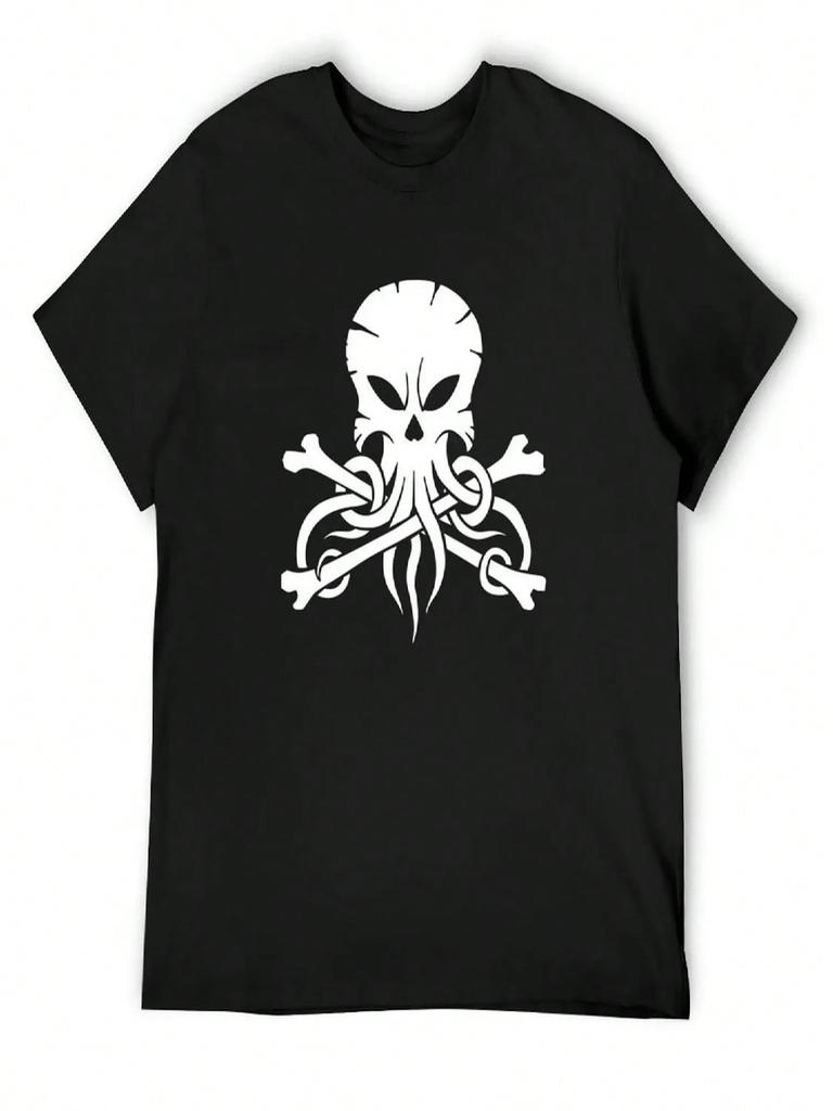 Alestorm Squid T-Shirt Shirts Graphic Tees Vintage T Shirts Boys Animal Print Vintage T Shirt unisex