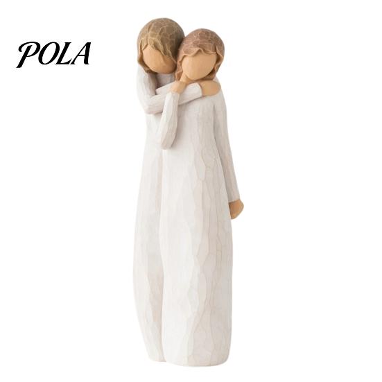Hand-Carved Sister Figurines Four Women Friendship Figurine Decor, Sisterhood Statue Gift for Friends, Sisters Custom Group Gifts and Moms,