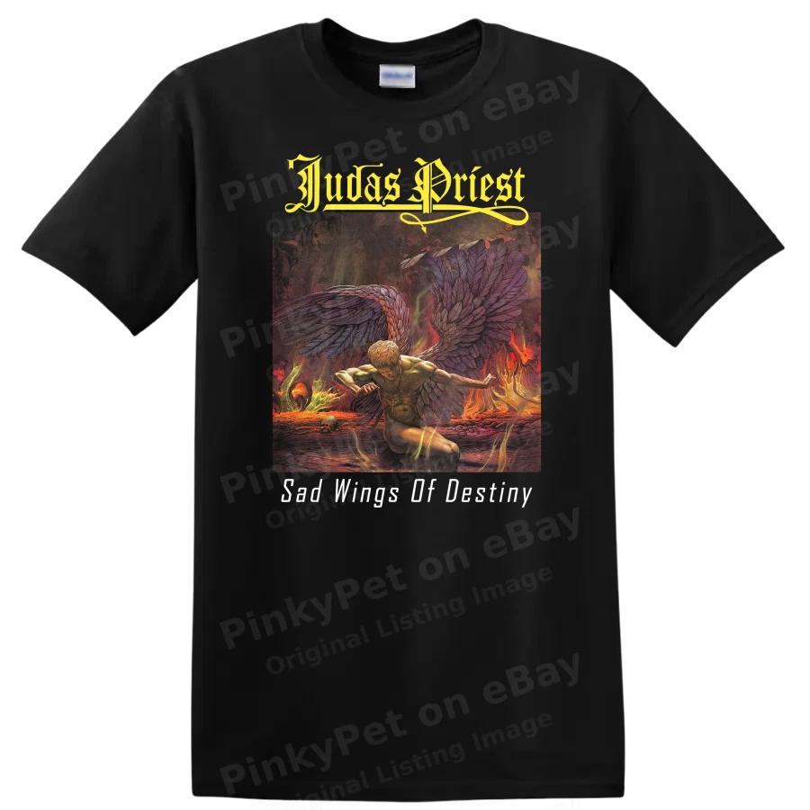 Smutná Křídla Osudu Tričko Andělský Design Ohnivé Barvy Fantasy Umění Tričko